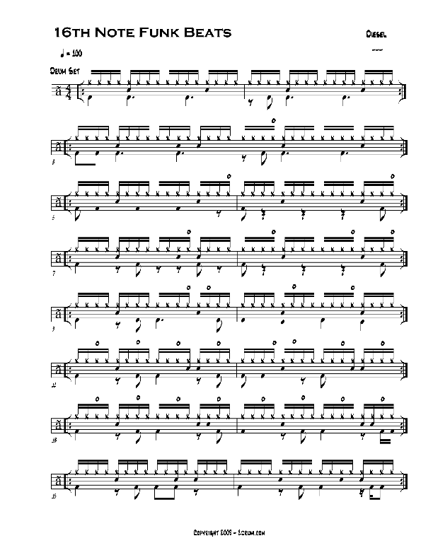 drum lesson rock back beats